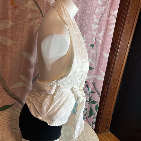 Zara Ruched Halter Top - Picture 2 of 10